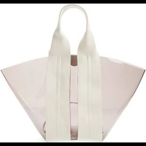 Rebecca Minkoff Fan Clear PVC Tote Bag